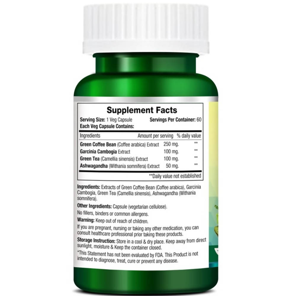 Morpheme Remedies Green Coffee plus Capsules | Grocsy