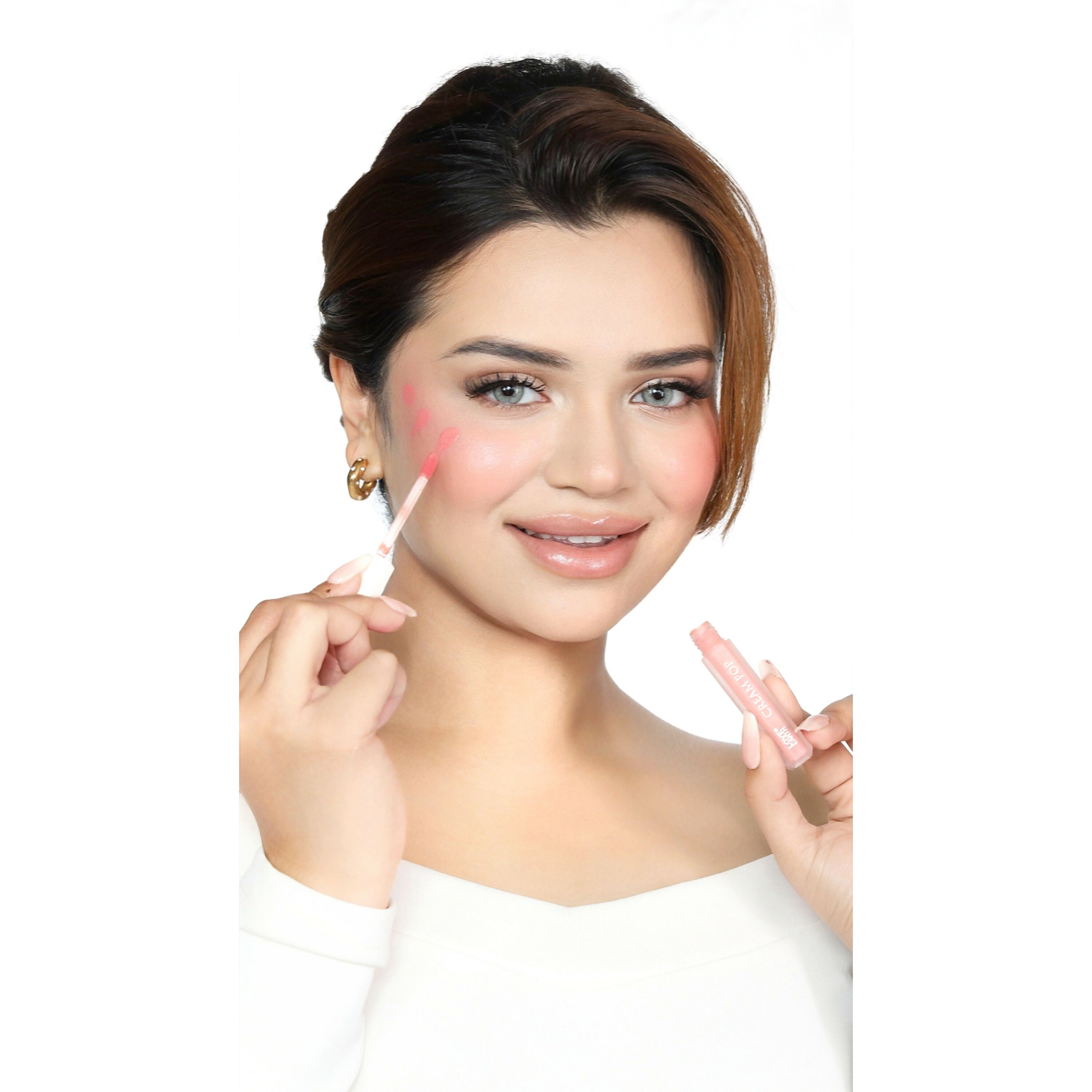 Love Earth Cream Pop Blush - Aster | Grocsy