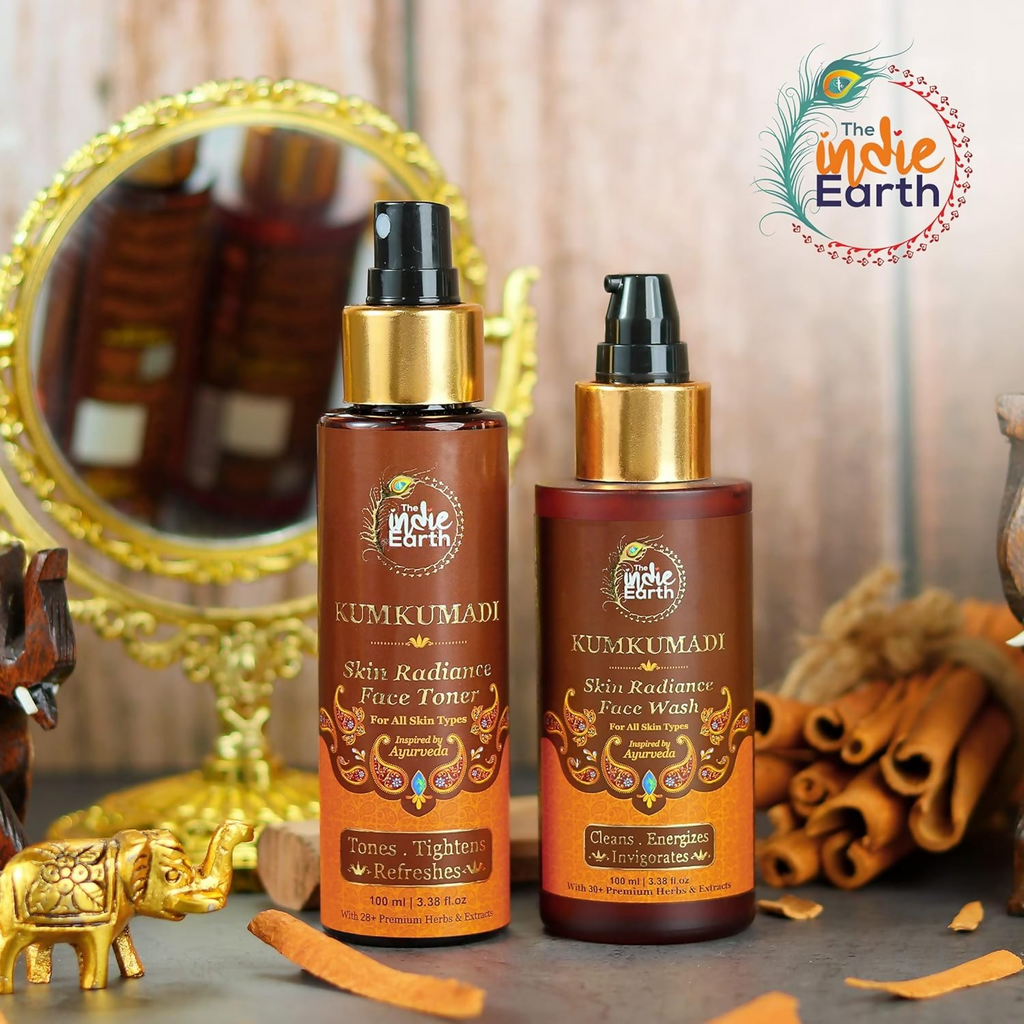 The Indie Earth 10% Kumkumadi Skin Radiance Face wash | Grocsy