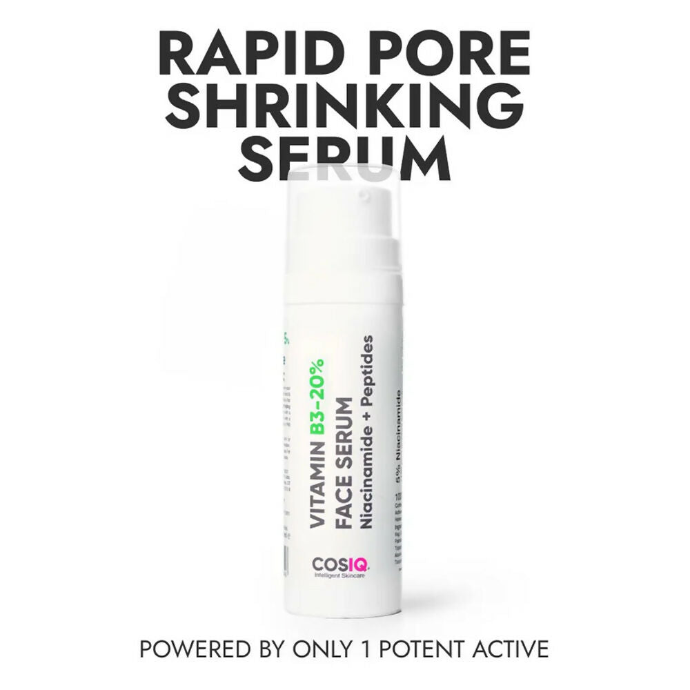 Cos-IQ Niacinamide Vitamin B3-20% Face Serum for Ultra Sensitive Skin | Grocsy
