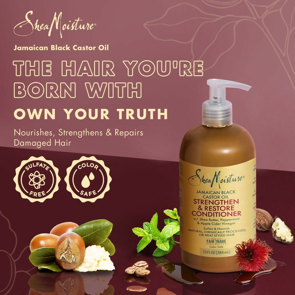 Shea Moisture Strengthen & Restore Hair Conditioner | Grocsy