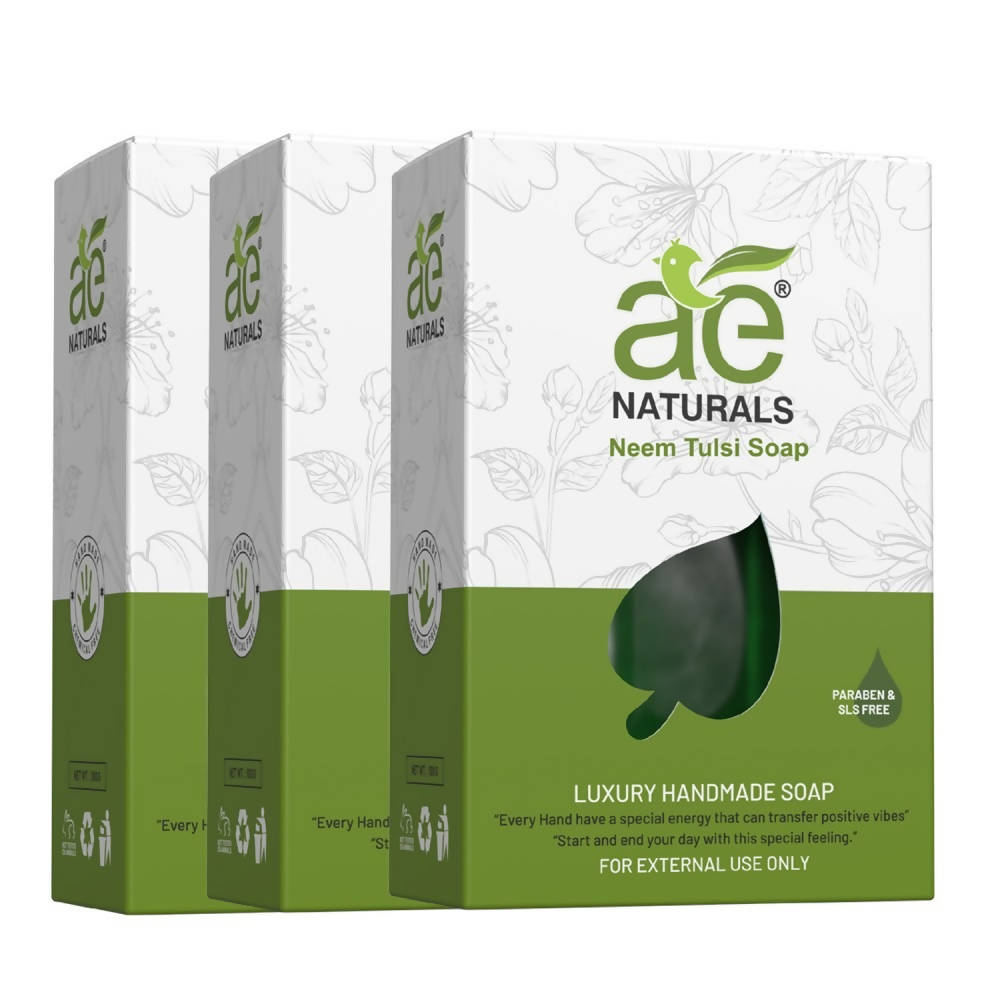 Ae Naturals Handmade Neem Tulsi Soap | Grocsy