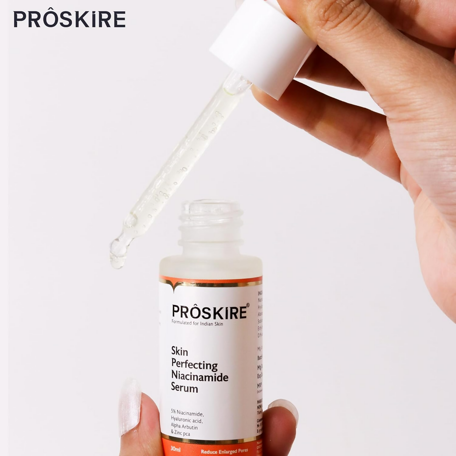 Proskire 5% Niacinamide Face Serum For Acne Marks & Enlarged Pores Alpha Arbutin | Grocsy