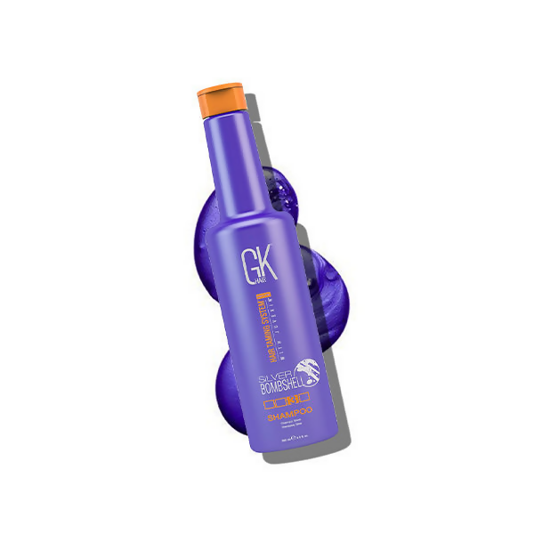 GK Hair Silver Bombshell Shampoo For Blonde & Color | Grocsy