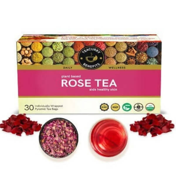 Teacurry Rose Petal Tea | Grocsy