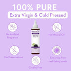 Wishcare 100% Pure Cold Pressed Castor Oil & Kalonji Black Onion Seed Oil Combo | Grocsy