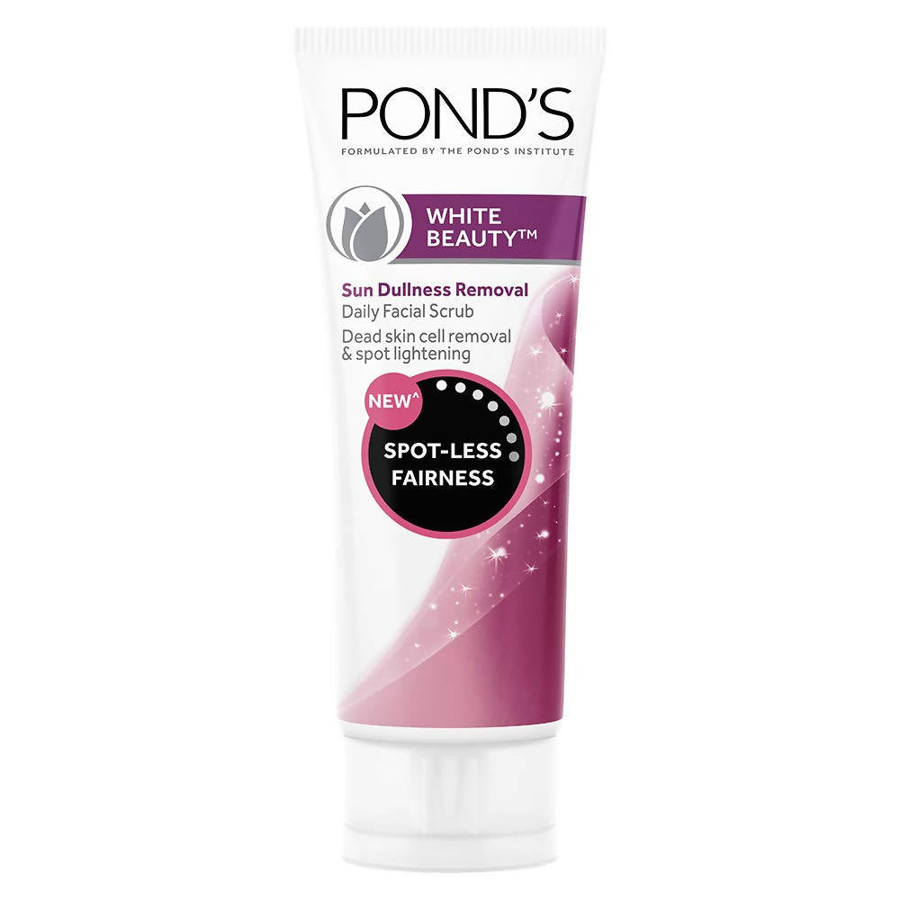 Ponds White Beauty Sun Dullness Removal Daily Facial Scrub | Grocsy