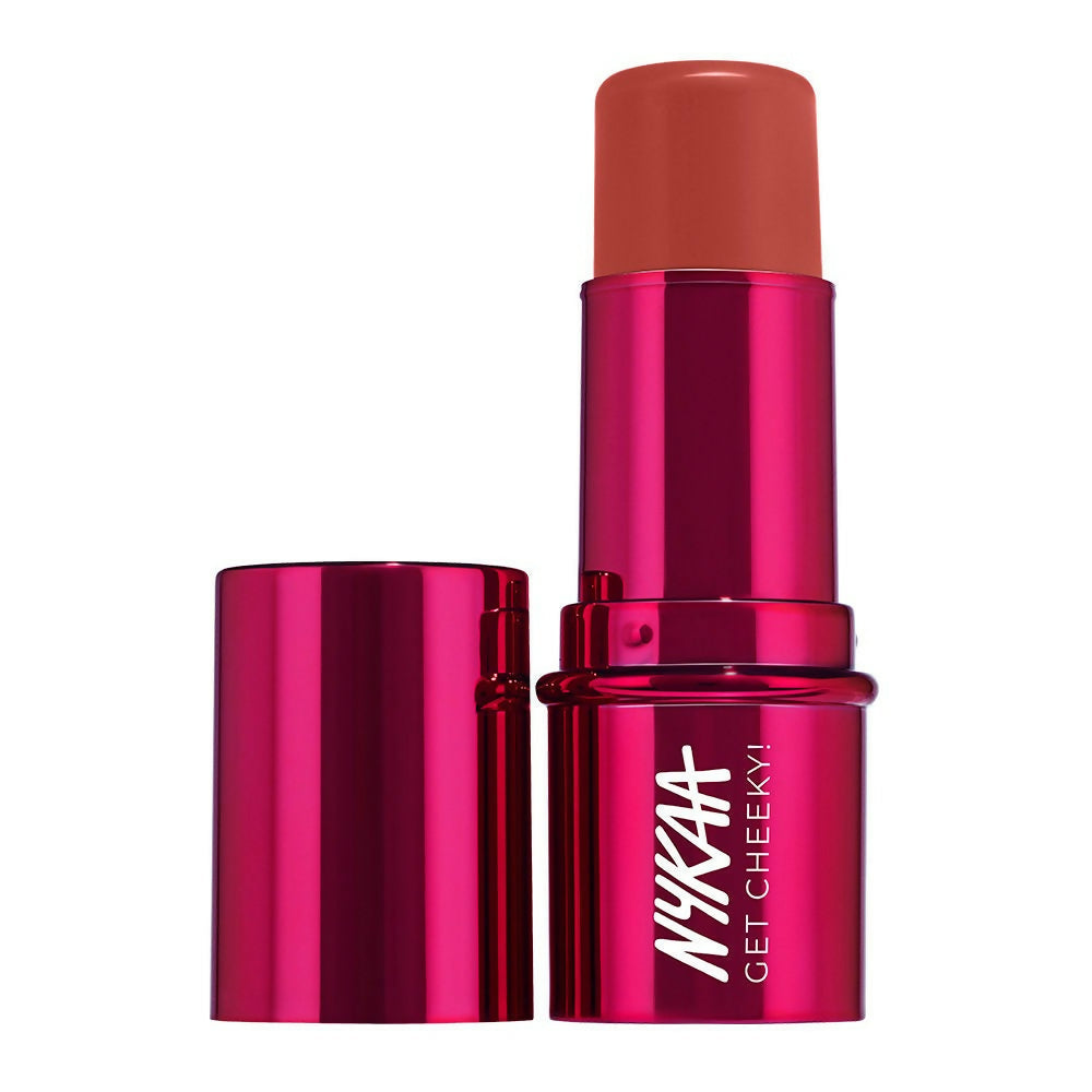 Nykaa Cosmetics Get Cheeky Blush Stick - Rosy Rush | Grocsy