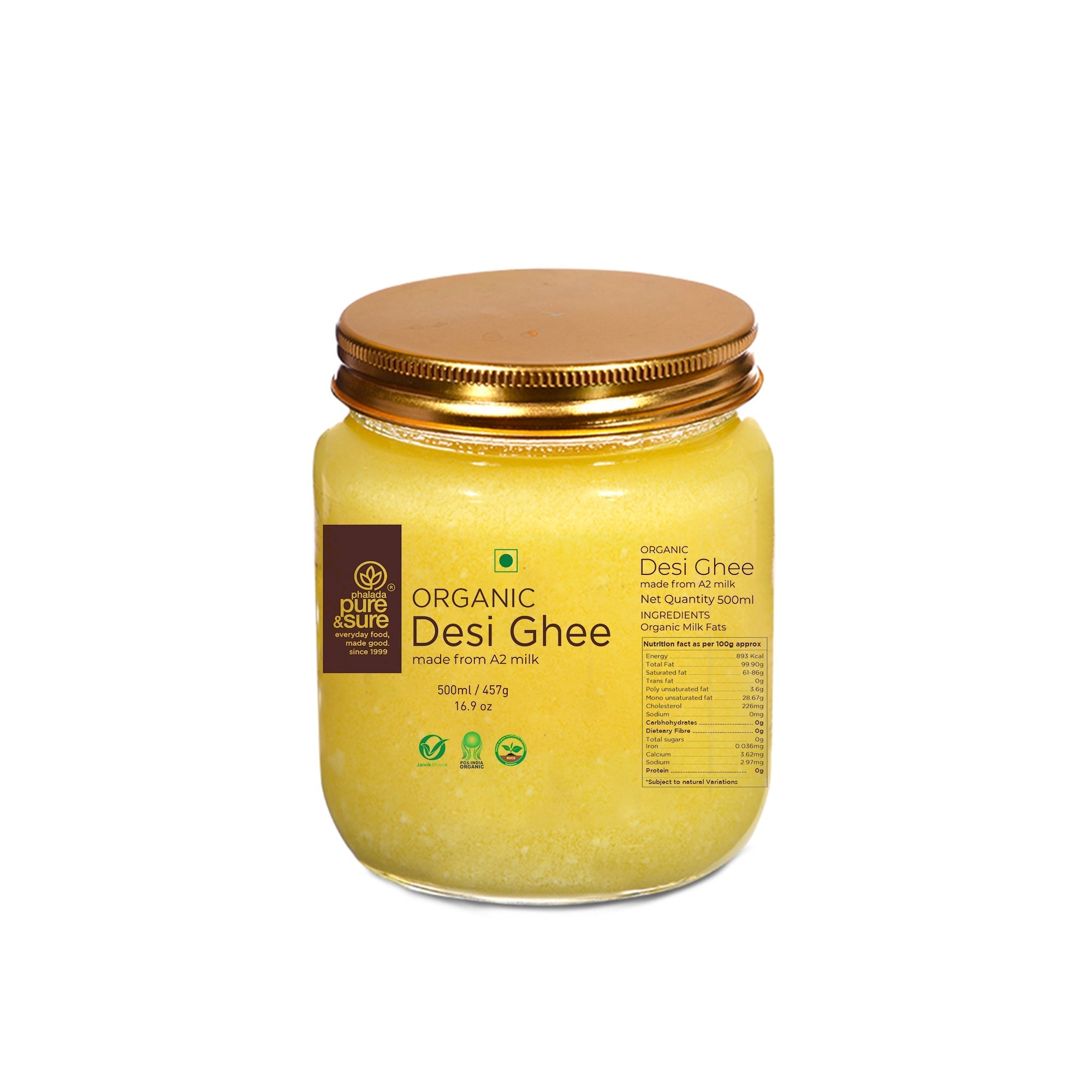 Pure & Sure Organic Desi Ghee