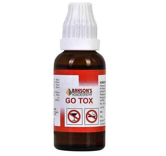 Bakson's Homeopathy Go Tox Drops | Grocsy