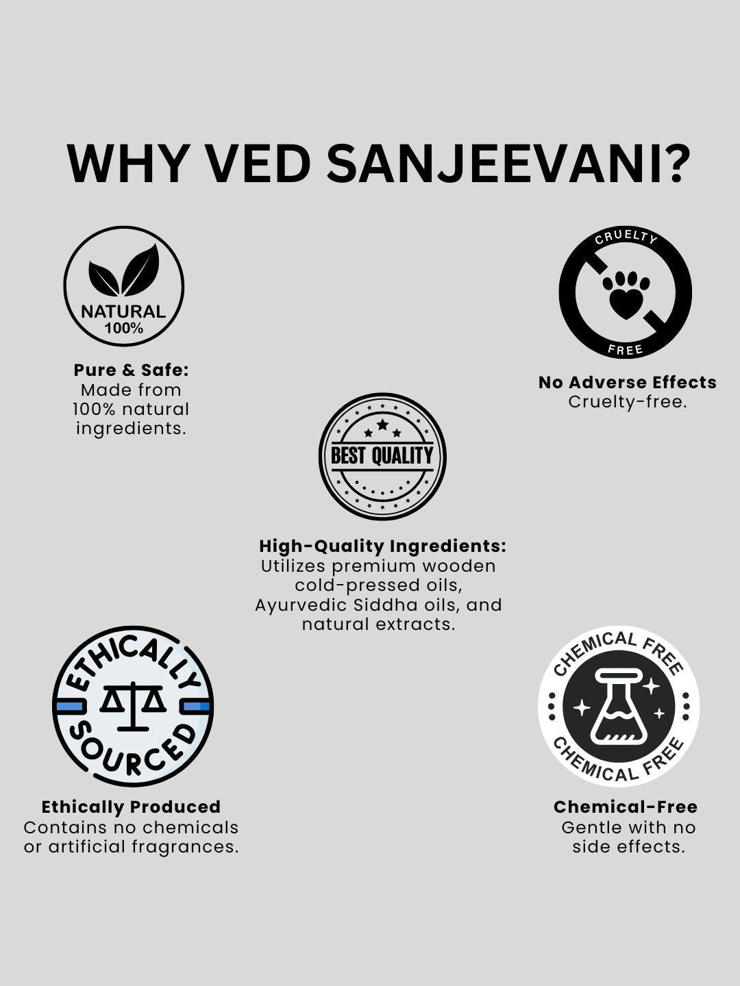 Ved Sanjeevani Nourishing Hair Care Nabhi Oil | Grocsy