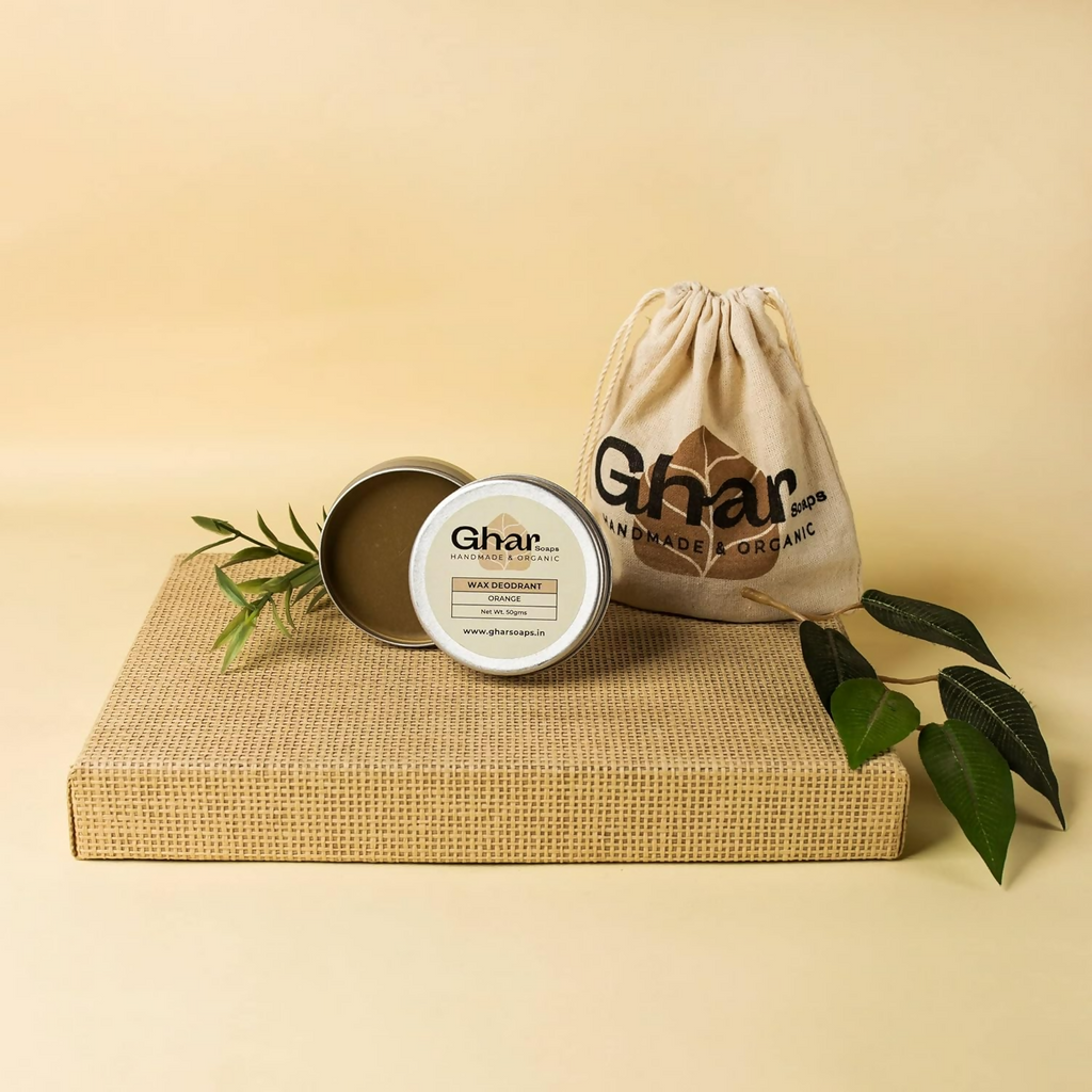 Ghar Soaps Organic Deodorant For Women And Men (Strawberry) | Grocsy