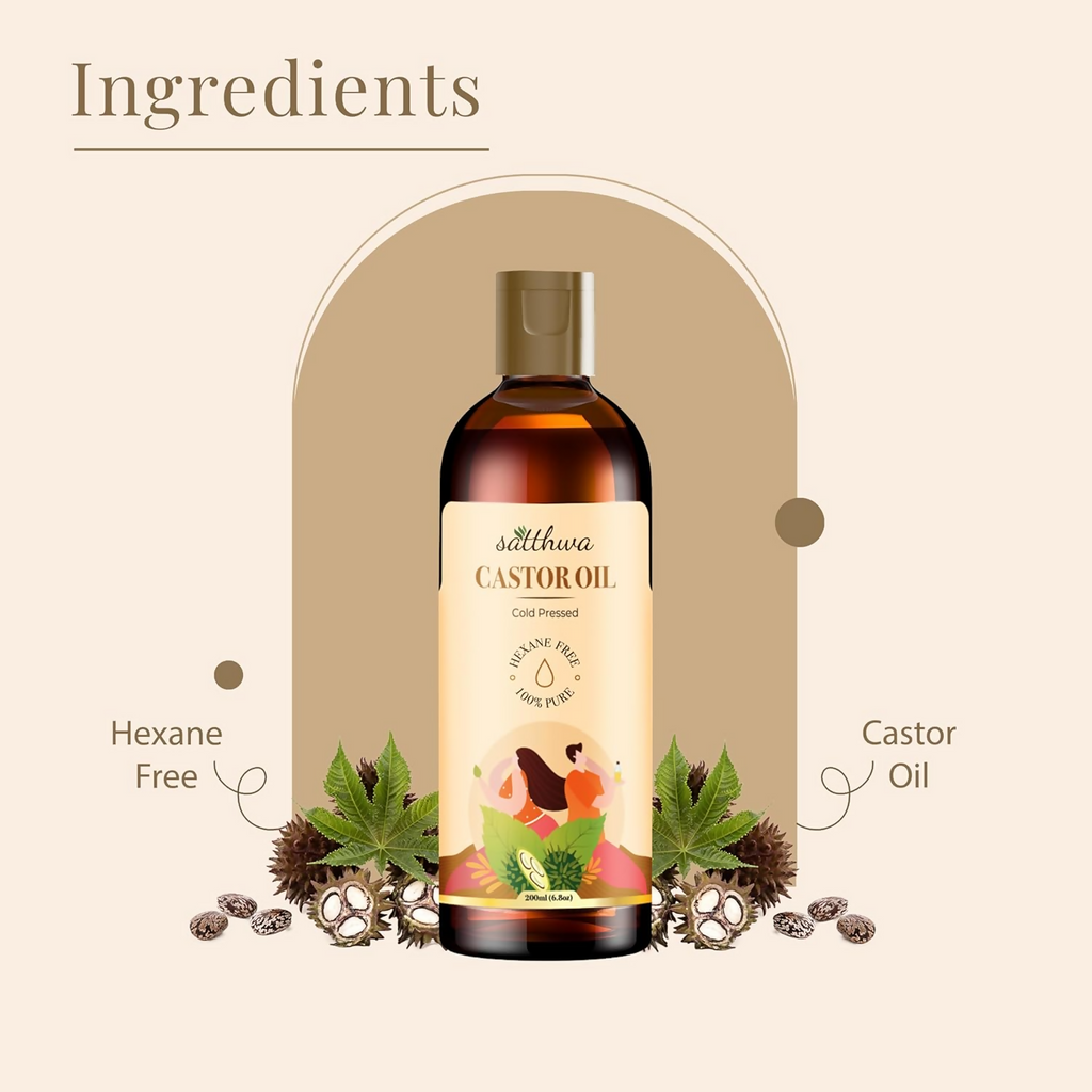 Satthwa Cold Pressed Castor Oil | Grocsy