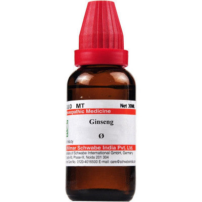 Dr. Willmar Schwabe India Ginseng Mother Tincture Q | Grocsy