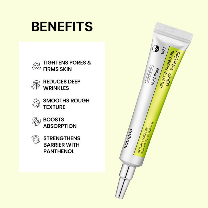 Celimax The Vita-A Retinal Shot Tightening Booster For Anti-Aging, Dark Spots & Wrinkles | Grocsy