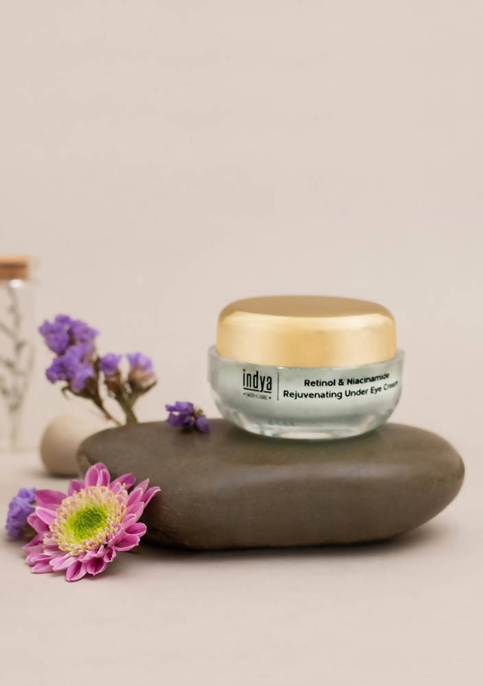 Indya Retinol & Niacinamide Rejuvenating Under Eye Cream | Grocsy