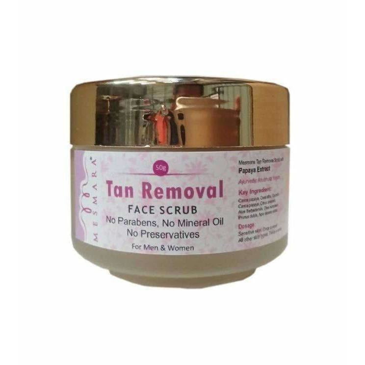 Mesmara Tan Removal Face Scrub 50 g | Grocsy