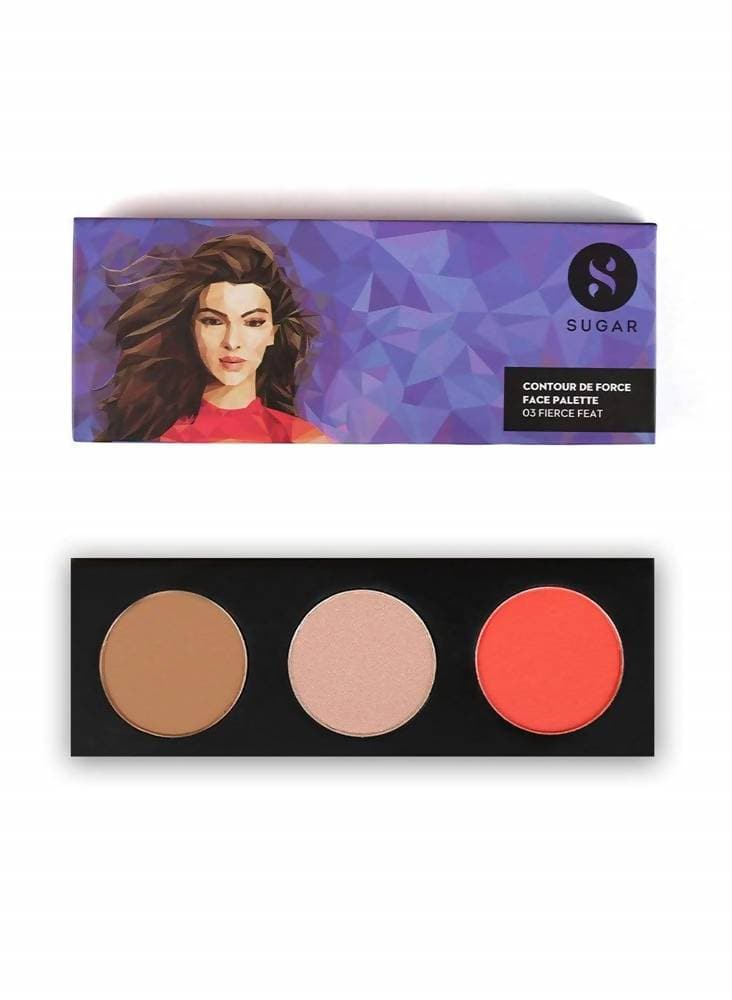 Sugar Contour De Force Face Palette - 03 Fierce Feat | Grocsy