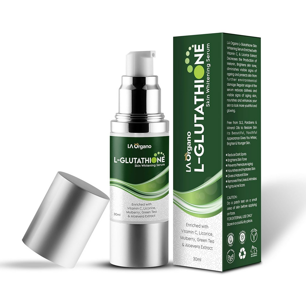 LA Organo L-Glutathione Serum For Skin Whitening | Grocsy