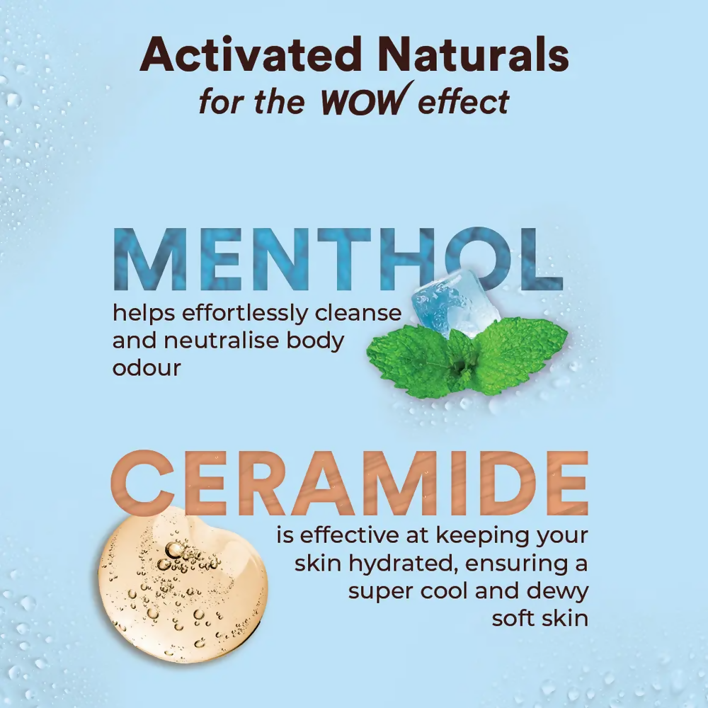 Wow Skin Science Wild Aqua & Ceramide Moisturizing Soap – Cooling, Hydrating & Skin Nourishing for All Skin Types | Grocsy