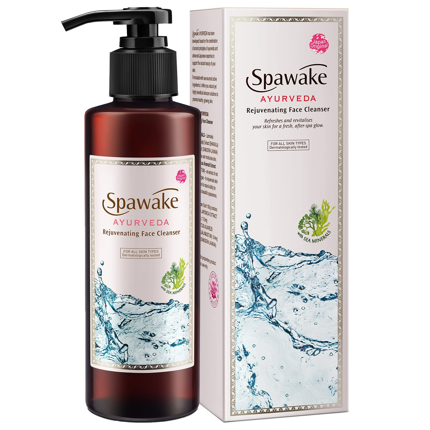 Spawake Ayurveda Rejuvenating Foaming Face Wash | Grocsy