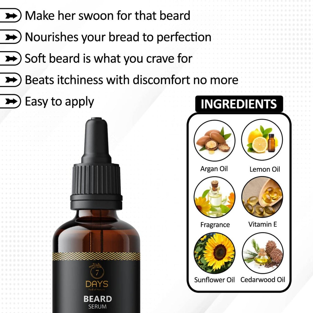 7 Days Beard Serum | Grocsy