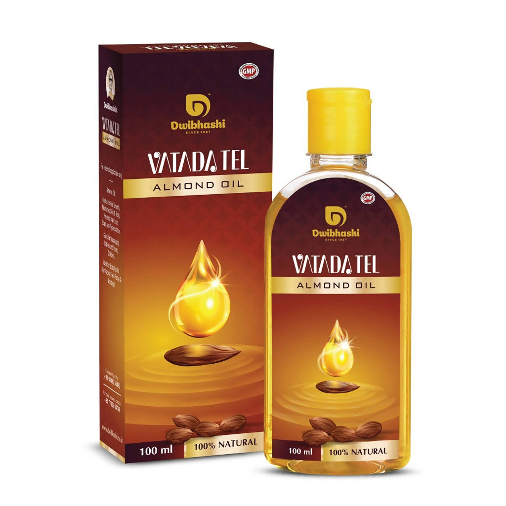 Dwibhashi Vatada Tel Almond Oil | Grocsy