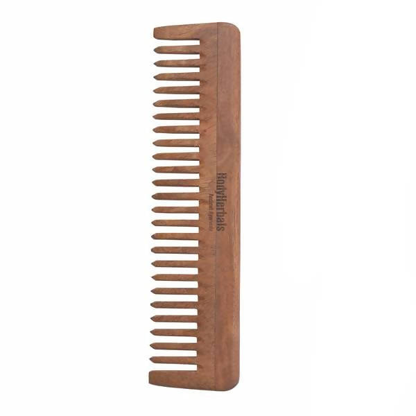 Bodyherbals Neem Wood Wide Tooth Dressing Comb | Grocsy