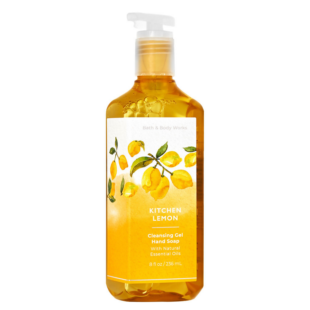 Bath & Body Works Kitchen Lemon Cleansing Gel Hand Soap | Grocsy