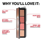 Smashbox Halo Contour Blush And Highlighter Palette - Back To Cali | Grocsy