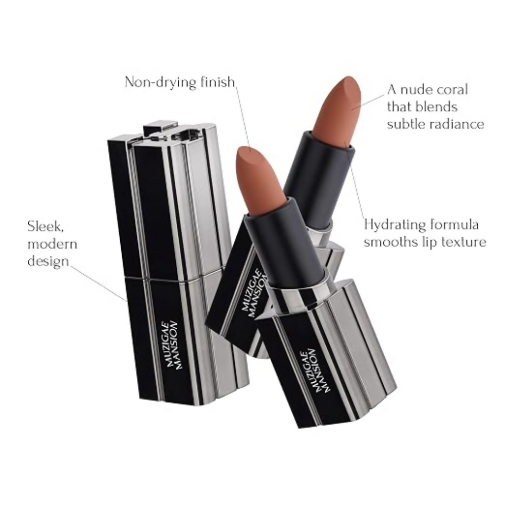 MUZIGAE MANSION Moodwear Blur Lipstick - 003 Nuddy | Grocsy