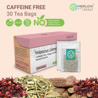 Merlion Naturals Hibiscus Lemongrass Tea Bags | Grocsy