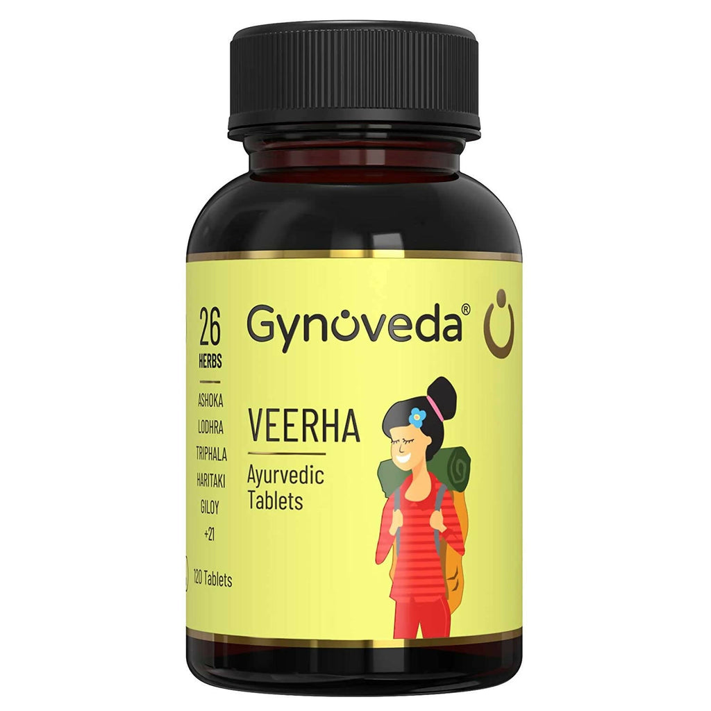 Gynoveda Veerha Ayurvedic Tablets | Grocsy