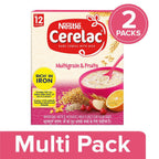 Nestle Cerelac Baby Cereal with Milk, Multigrain & Fruits 12 Months | Grocsy