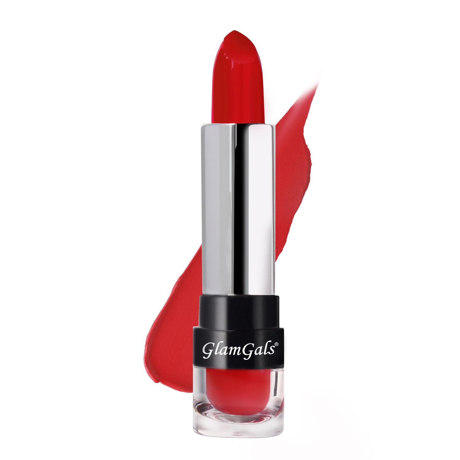 Glamgals Hollywood-U.S.A Matte Finish Kiss Proof Lipstick-Power Red | Grocsy