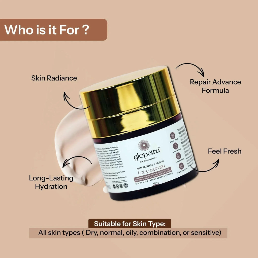 Glopetra Anti Aging Serum | Grocsy