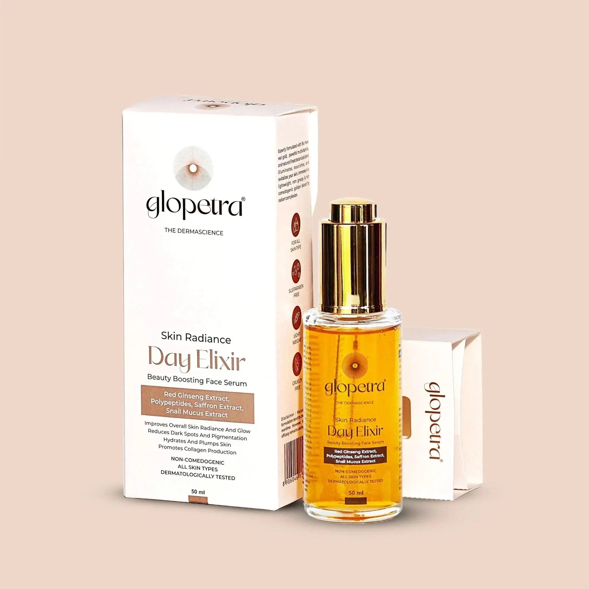 Glopetra Day Elixir Face Serum | Grocsy