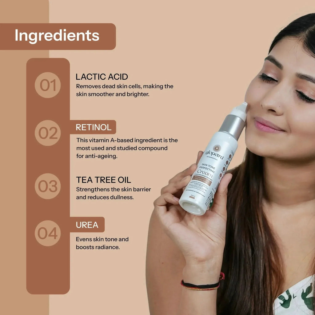 Glopetra Skin Tone Perfecting Cream | Grocsy