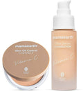 Mamaearth Glow Serum Foundation + Glow Oil Control Compact Combo - Ivory Glow | Grocsy