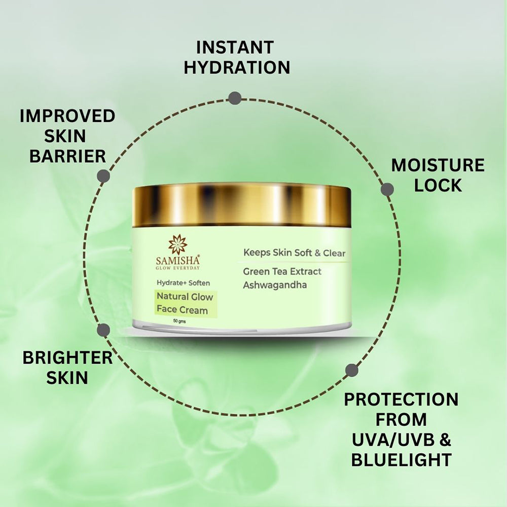 Samisha Natural Glow Face Cream | Grocsy