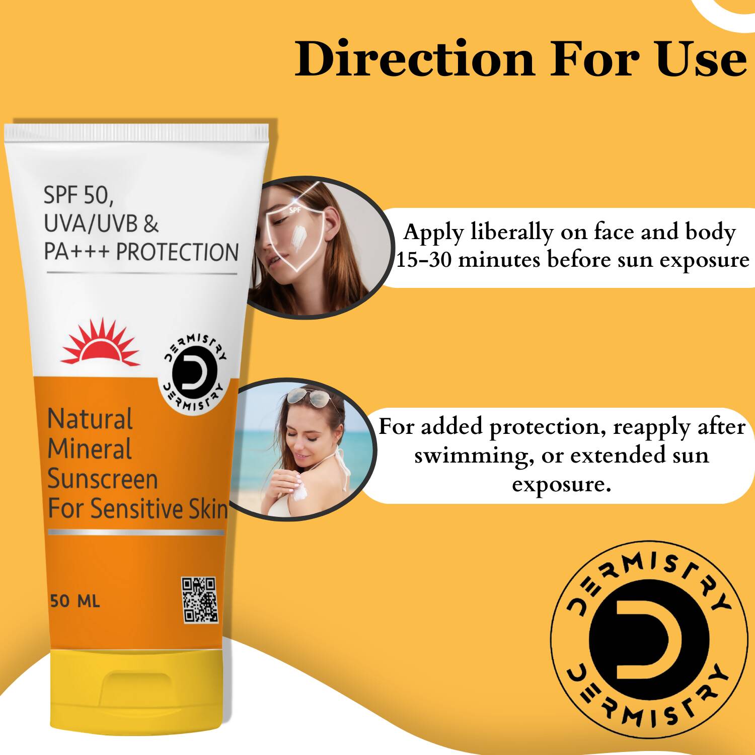 Dermistry Ultra Lite Matte Sunscreen & Natural Mineral Sunscreen | Grocsy