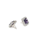 stone stud (purple) - Ruby Raang | Grocsy