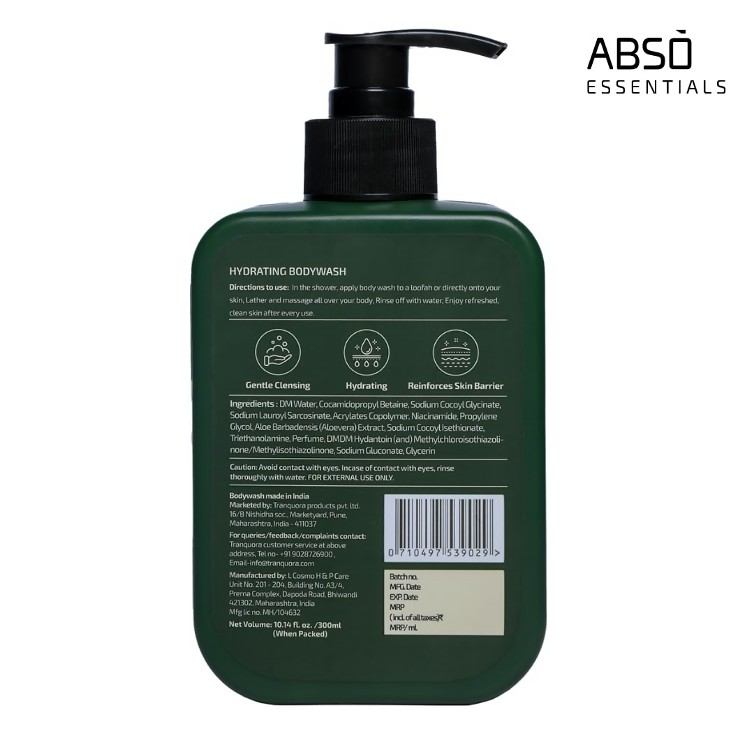 Abso Essentials 2% Niacinamide Hydrating Body Wash | Grocsy
