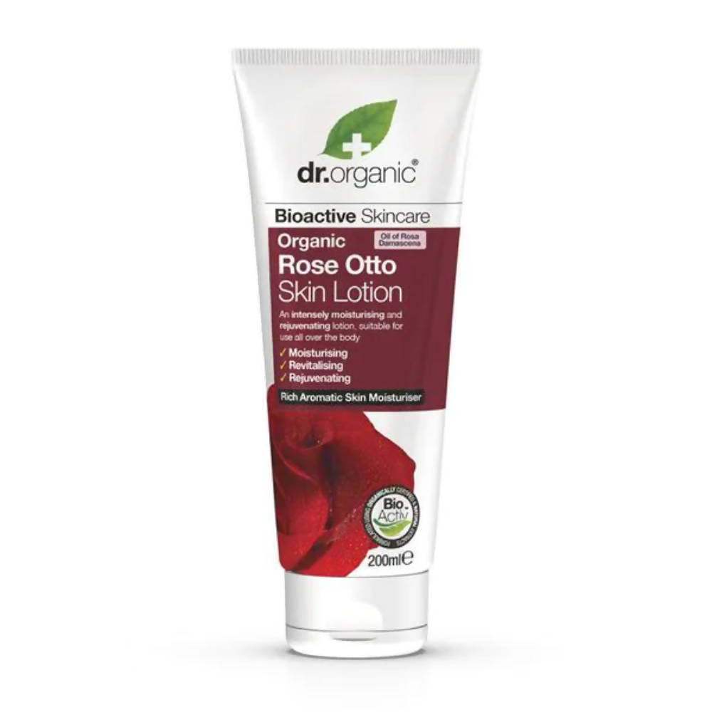 Dr.Organic Rose Otto Skin Lotion | Grocsy