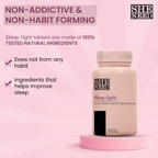 SheNeed Sleep Tight Supplements Capsules | Grocsy