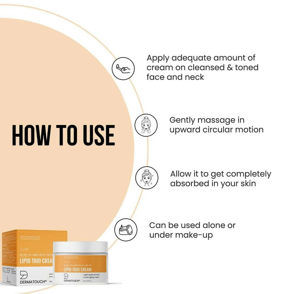 Dermatouch Lipid Trio Anti-Aging Cream | Grocsy
