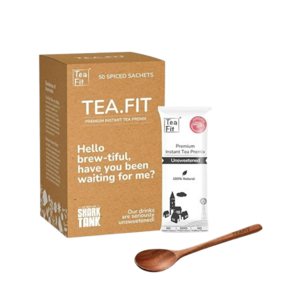TeaFit Premium NO SUGAR Instant Masala Tea Premix | Grocsy