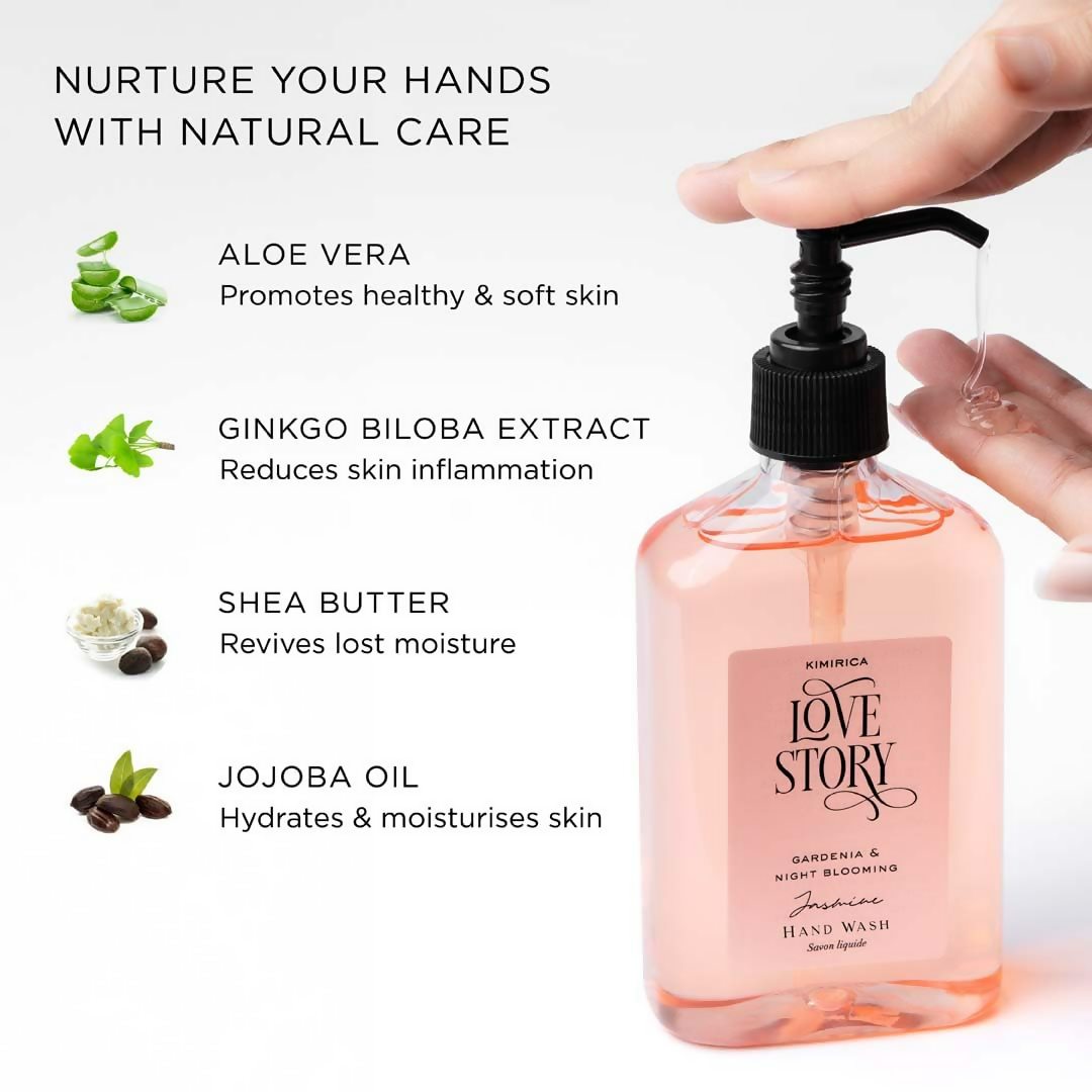 Kimirica Hand Wash & Hand Lotion Duo set Kit with Metal Caddy | Grocsy