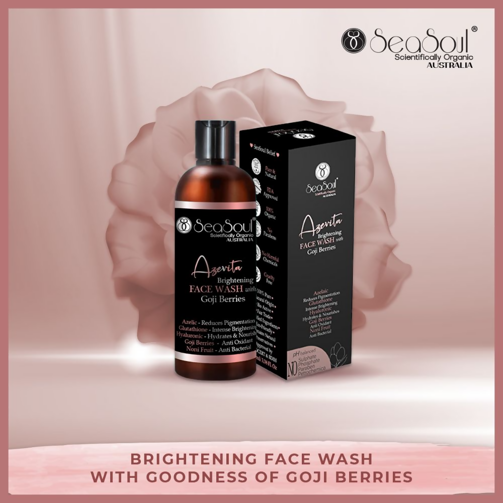 SeaSoul Azevita Face Wash Brightening Facial Skin | Grocsy