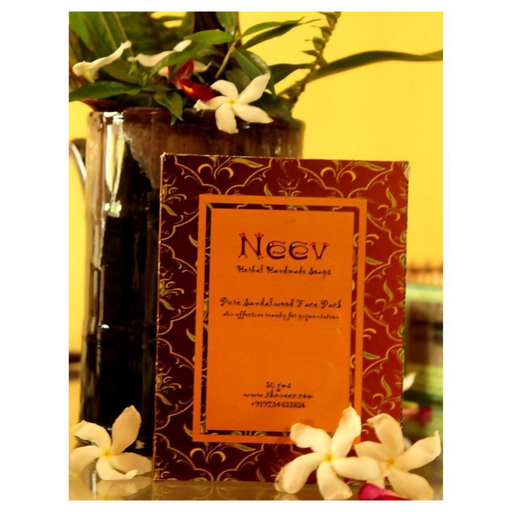Neev Herbal Handmade Soaps Pure Chandan Face Pack | Grocsy
